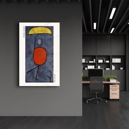 Wallity Pintura Decorativa de Vidrio Templado Multicolor 46 x 72 cm